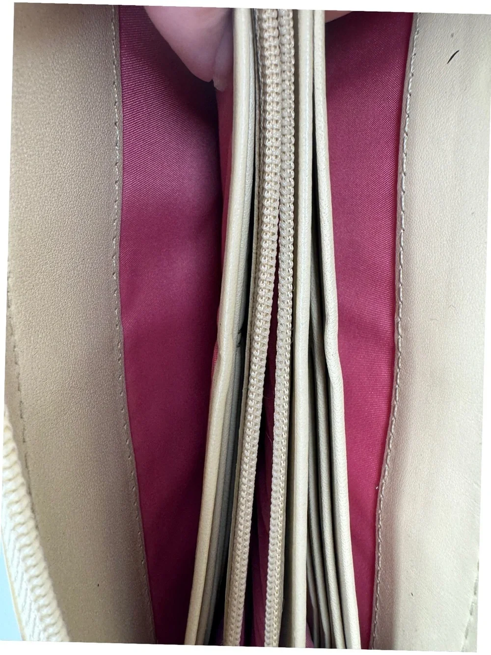 Coach Patchwork Signature Zip Wallet in Pink, Green, Yellow and Tan